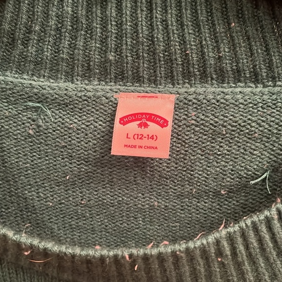 Holiday time, ugly Christmas sweater, Feliz Navidad size large - Picture 2 of 7